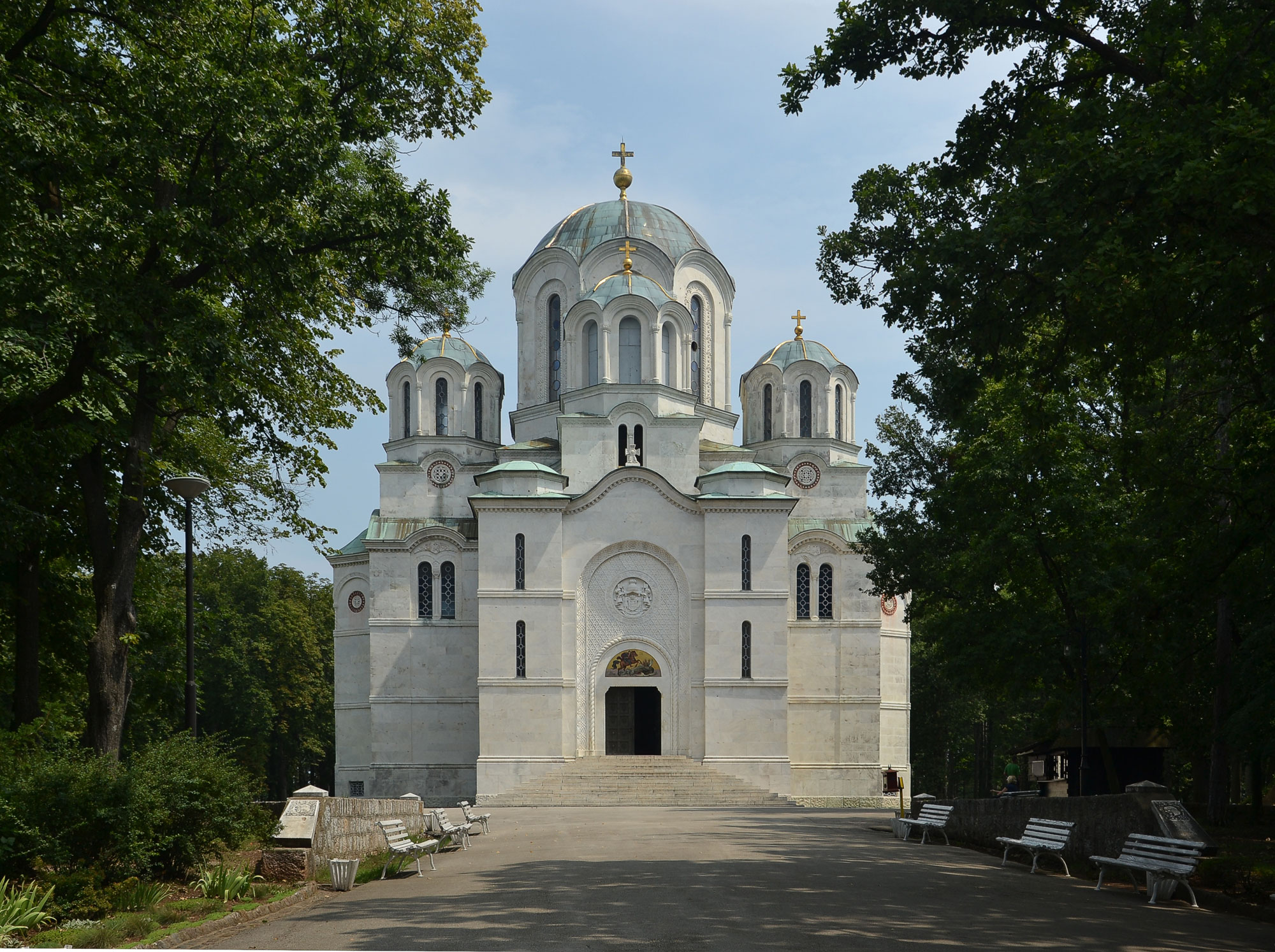 Топола и Опленац